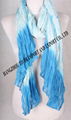 100% Polyester Ladies Fashion Woven Scarf 180*110cm 4