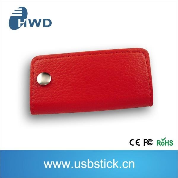 Leather key usb flash drive 
