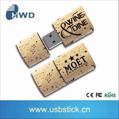 natural wood USB flash drive