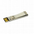 aluminium clip shaped usb flash drive 4