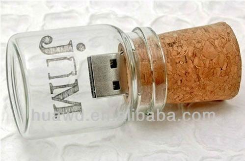  cute drift bottle gift usb flash drive 1GB 2