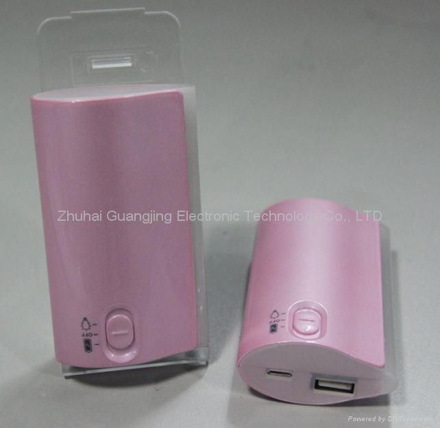 New high capacity mobile power bank charger 4400MAH