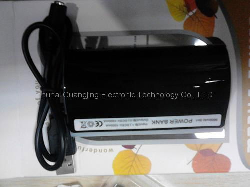 New high capacity mobile power bank charger 4400MAH 3