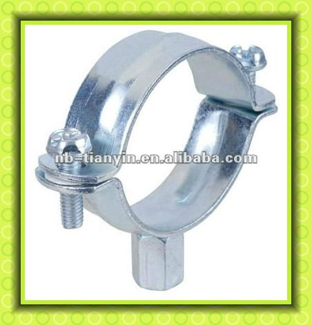 hose clamp without glue 