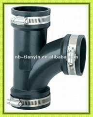 PVC three joints coupling 