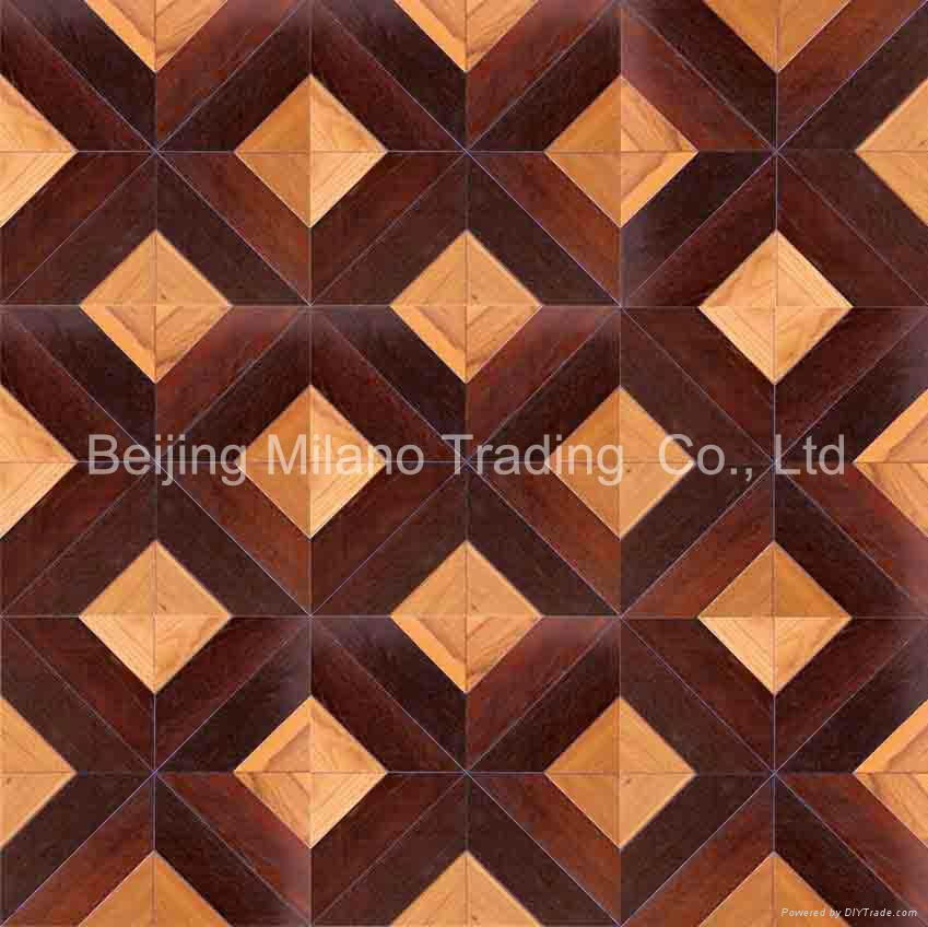 Art wood parquet flooring