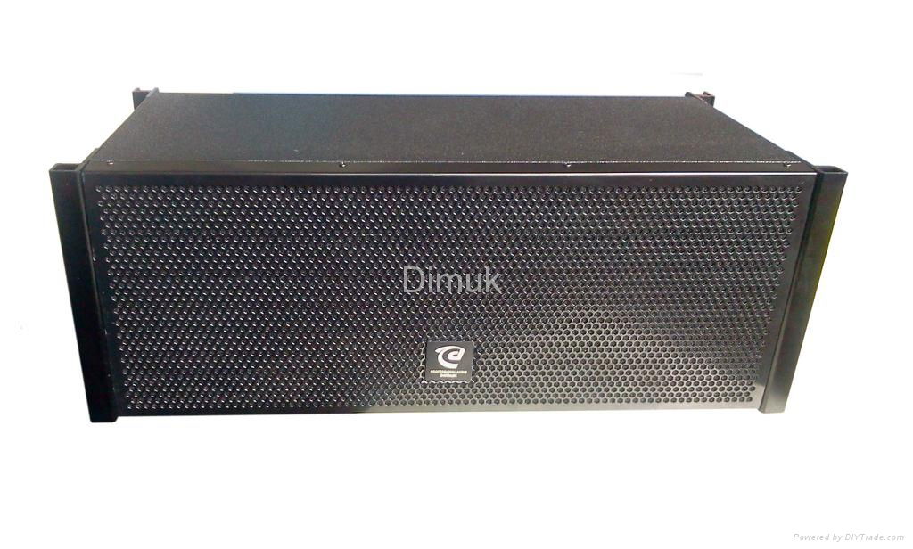 dual 8 inch active  line  array speaker 