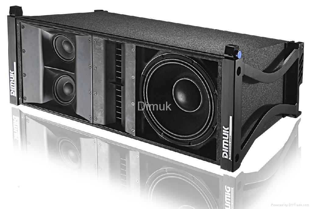 Dimuk compact 3way line  array speaker