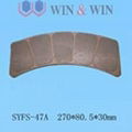 Sintered brake pad  brake lining