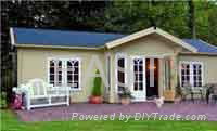Prefabricated holiday wood house wh-5
