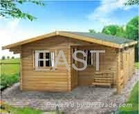 Prefabricated holiday wood house wh-7