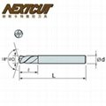 CNC machine tool dedicated high-quality tungsten steel milling cutter, tungsten  2