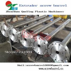 extruder machine screw barrel for plastic extruder