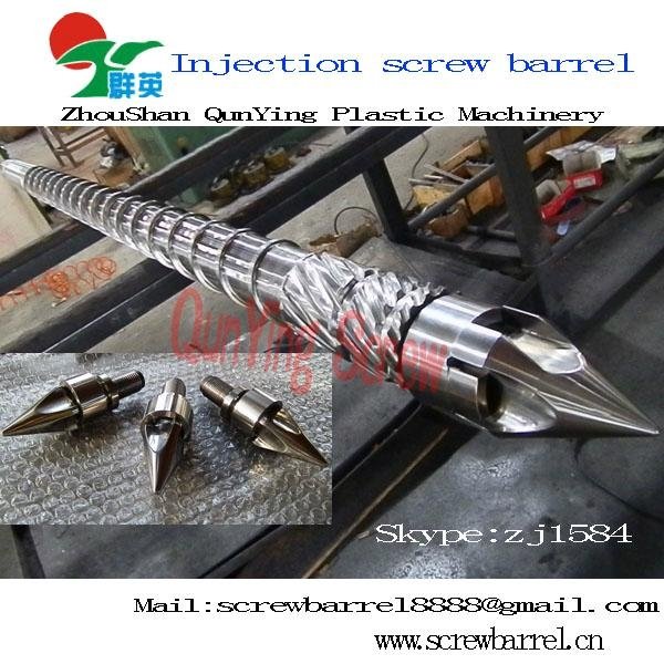 injection screw barrel for plastic injection moulding machine