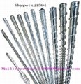 High Speed single pe pp abs pvc screw and barrel for Injection Molding Machine  2