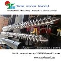 Conical twin screw barrel for plastic recycle and pelletizing line  4