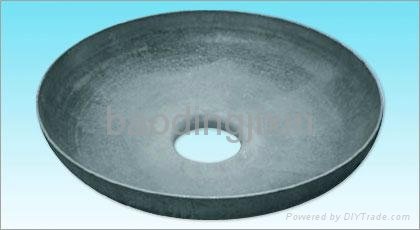 carbon steel inner punching dish ends manufacture