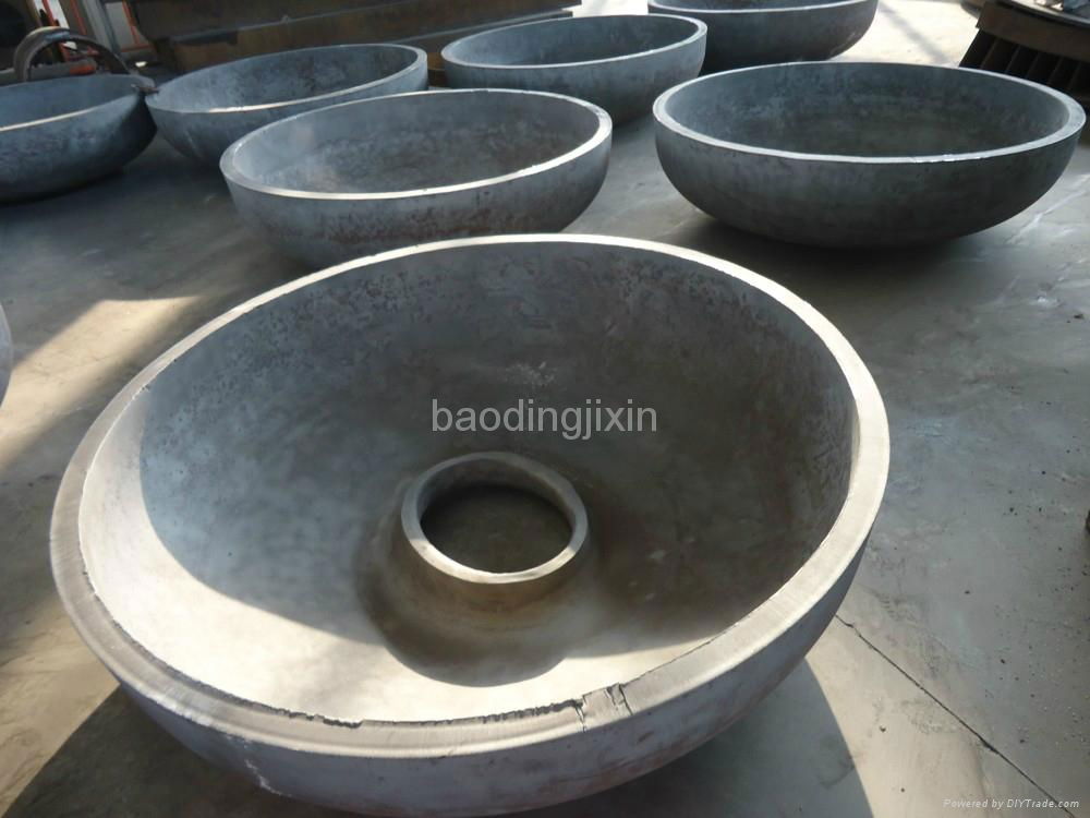 carbon steel inner punching dish ends manufacture 2