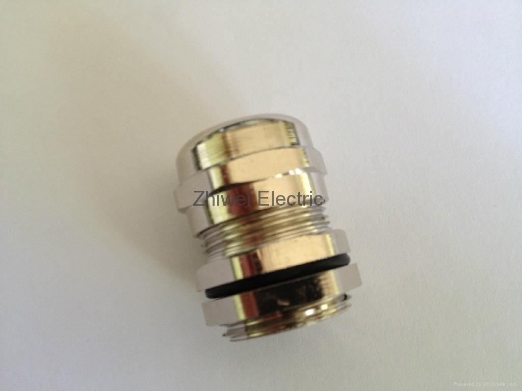 Liquid tight brass cable gland 3