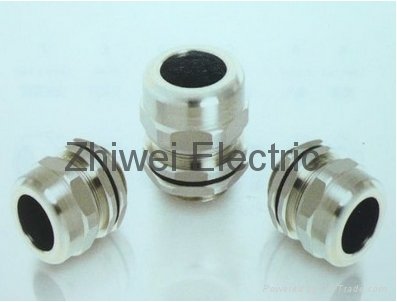 M40X1.5 nickel plated brass cable gland