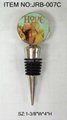 Metal wine stopper with colorful epoxy 2
