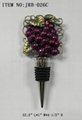 Metal wine stopper with colorful epoxy 4