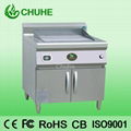 Free standing induction griddle