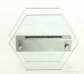 Hexagon Glass Art Bio Fireplace