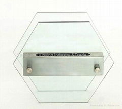 Hexagon Glass Art Bio Fireplace