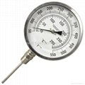 dial thermometer with stem