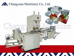 Fully Automatic Aluminium Foil Container Making Machine