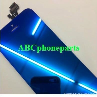 OEM Apple iPhone5 LCD Screen and Digitizer Assembly with Frame color
