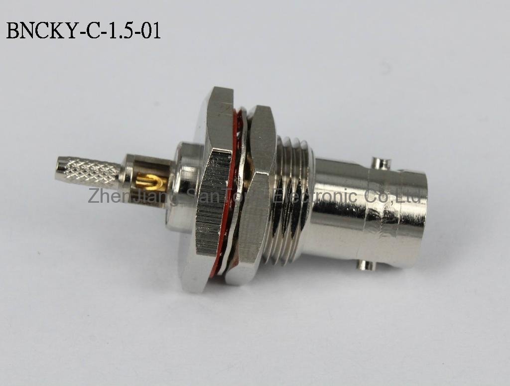 BNC Connector for Lower Power Quick Connect Disconnect Applications