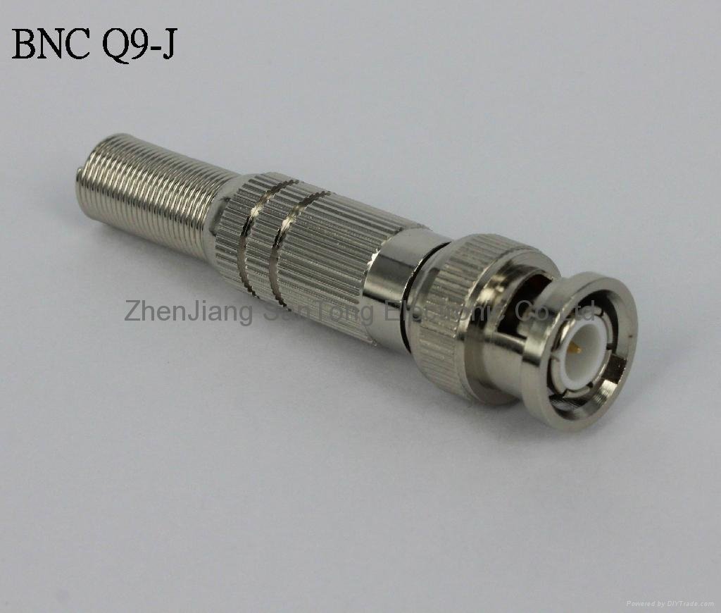BNC Type Coaxial Connector with Low Power, Quick Connect and Separate Applicatio 2