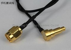 Flexible Coaxial Cable Assembly Customized Lengths are Accepted SMA-RJ to SMA-