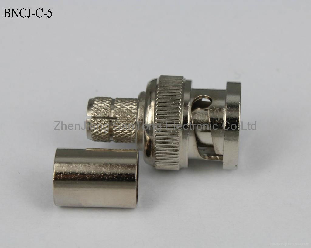 BNC Coaxial Connector with Low Power/Quick Connect and 0 to 3GHz Frequency 500 