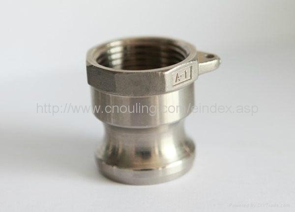 stainless steel quick coupling type A