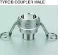 stainless steel quick coupling type B 2