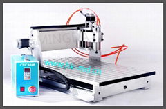 MD-CNC 6040 800W stone silver, cylinder Engraving machine