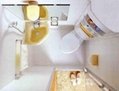 Prefabricated bathroom unit pod