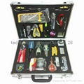 fiber optical stripper tool and tool kit