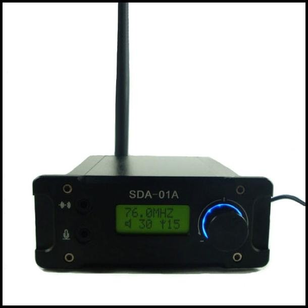 FM Transmitter CZH SDA-01A Professional PC Control Radio broadcast station  1