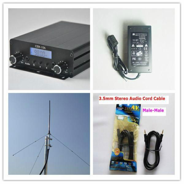 15W stereo PLL best FM transmitter FM transmitter radio broadcast station  2