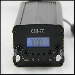 FM radio transmitter CZH-7C 5W broadcast &kit with fm radio transmitter+1/4W GP