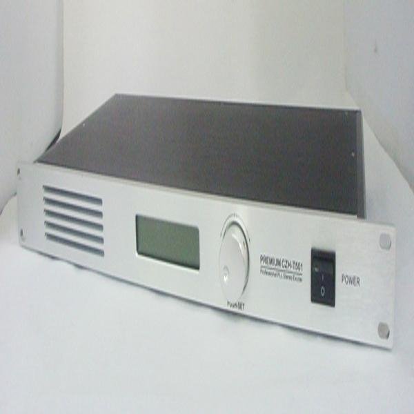 CZH-T501 stereo FM transmitter 0-50w power adjustable fm FM broadcasting station 3