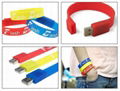 Silicone Bracelet USB Flash Disk 4