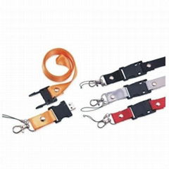 Customized Lanyard USB Flash Memory