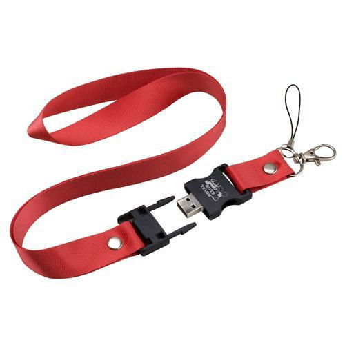 Customized Lanyard USB Flash Memory 2