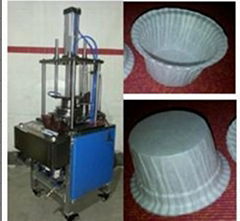 Half-Automatic muffin baking cup machine