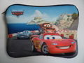 cartoon picture Neoprene Sbr laptop sleeve 1